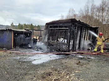 Gjenoppbygging av klubbhuset til Fana Bueskytterklubb